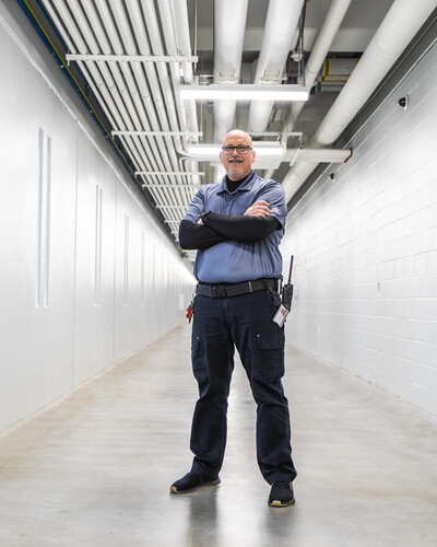 Corey Allmendinger works as a behavioral health practitioner supervisor at the Reception and Treatment Center for the Nebraska Department of Correctional Services.
