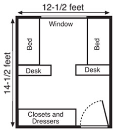 Pioneer Hall room layout