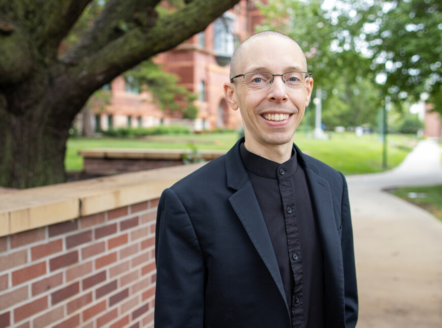 Tom Trenny, assistant professor of Music, has been named the 2024 Nebraska Music Educator of the Year 