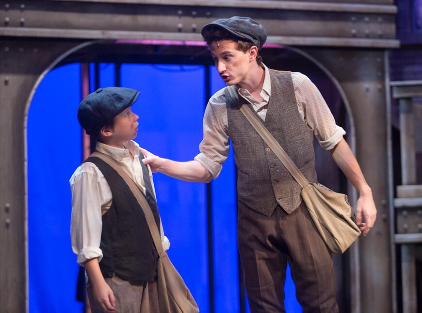 Musical Theatre Major Balances Newsies With National Performance Opportunity Nebraska Wesleyan University