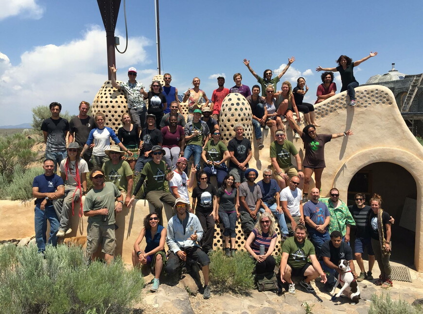 Garner's experience at the Earthship Biotecture Academy