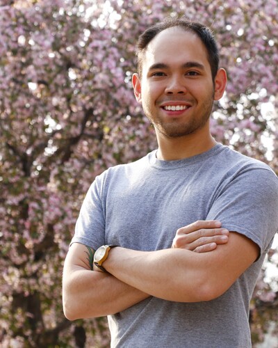 Carlos Bahe graduated in May with a degree in global studies