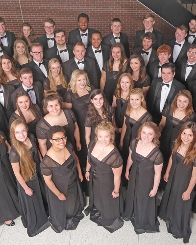 The University Choir will be joined by over 200 alumni and three high school choirs