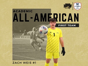 Zach Weis awarded First Team Academic All-American