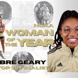 Bre Geary named NCAA Woman of the Year finalist. 