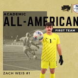 Zach Weis awarded First Team Academic All-American